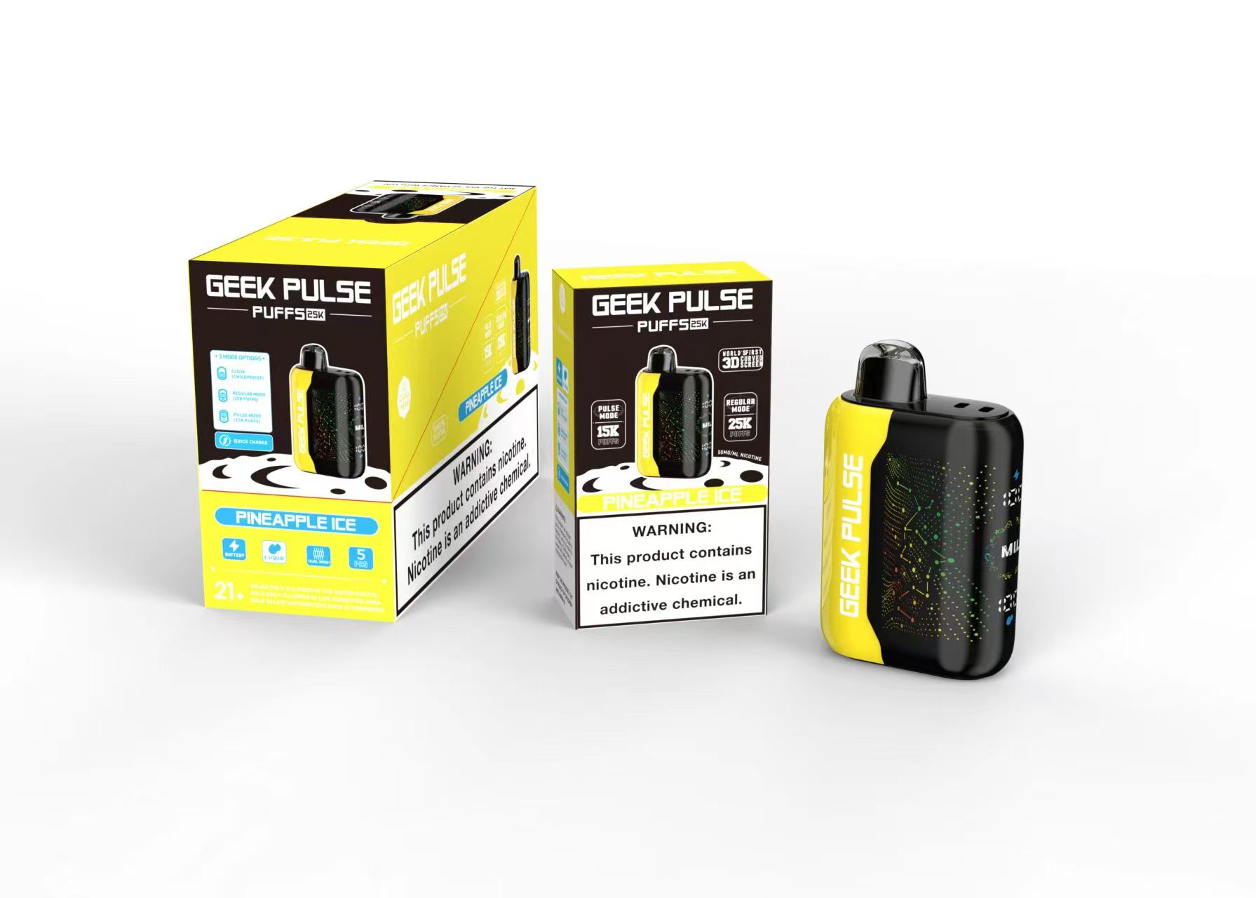 Geek Pulse 25k puff Vape sekali pakai