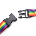 1Pc Gay Pride Rainbow Lanyards With Keychain Cool Phone Strap For USB Name ID Bus Pass Card Badge Holder Office Supplies
