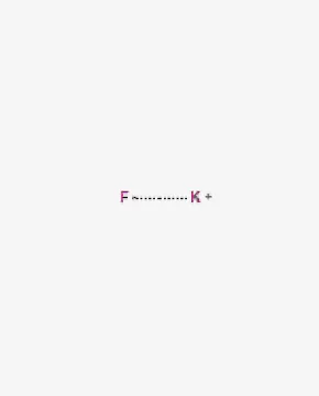 potassium fluoride crystal lattice