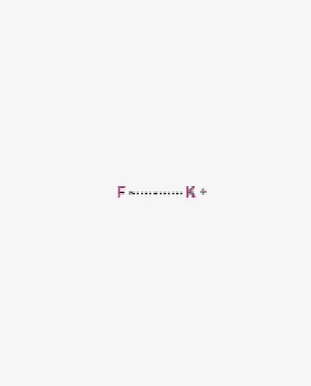 potassium fluoride crystal lattice