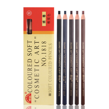 Cruelty Free Waterproof Hydra Soft Eyebrow Pencil & Eyeliner Crayon - Black/Grey/Coffee
