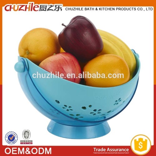 China kitchen accessories ChuZhiLe Non-toxic and tasteless kitchen fruit basket rack supplier AB-560