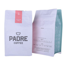 Kraft Paper Aluminum Foil Coffee Sacos de embalagem