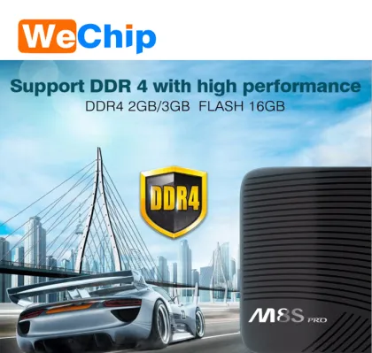 M8S PRO DDR4 ANDROID 7.1 OS TV BOX AMLOGIC S912 4K TV BOX KODI