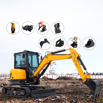 Affordable Mini Excavators: Free Shipping on 1-2.5 Ton Machines