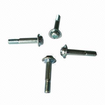 Washer head screws, made of steel