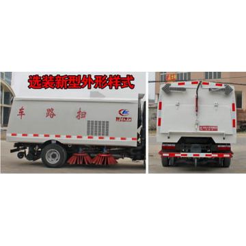 Camion de balayeuse de rue de Dongfeng 5.5CBM à vendre