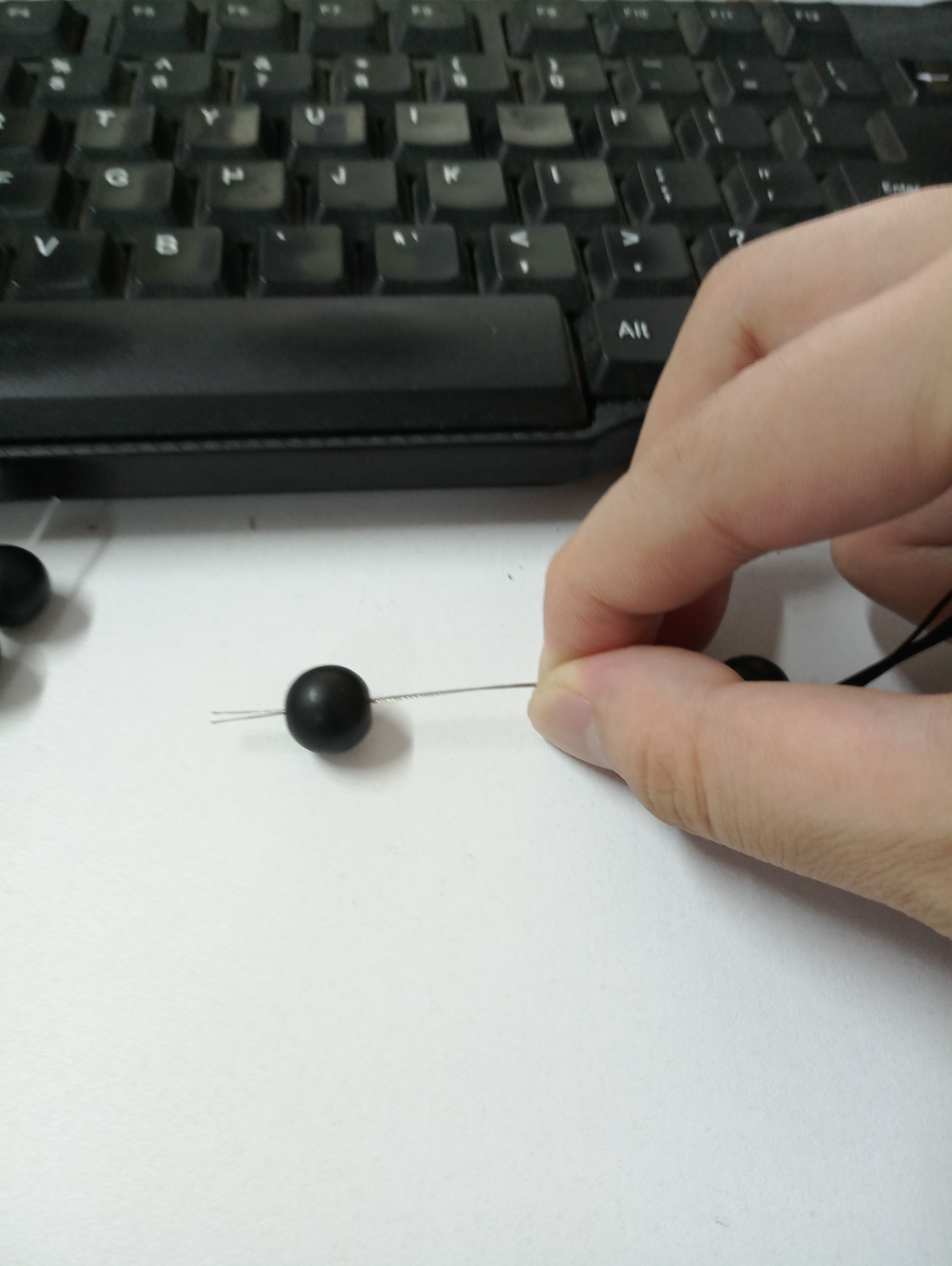 handmade bead bracelet