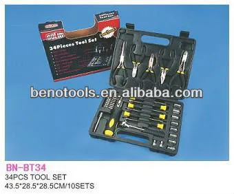 OEM factory Manufacturer and Exporter BENO TOOLS NEW CUSTOMIZED ITEMS 34pcs COMBINED socket wrench tool set