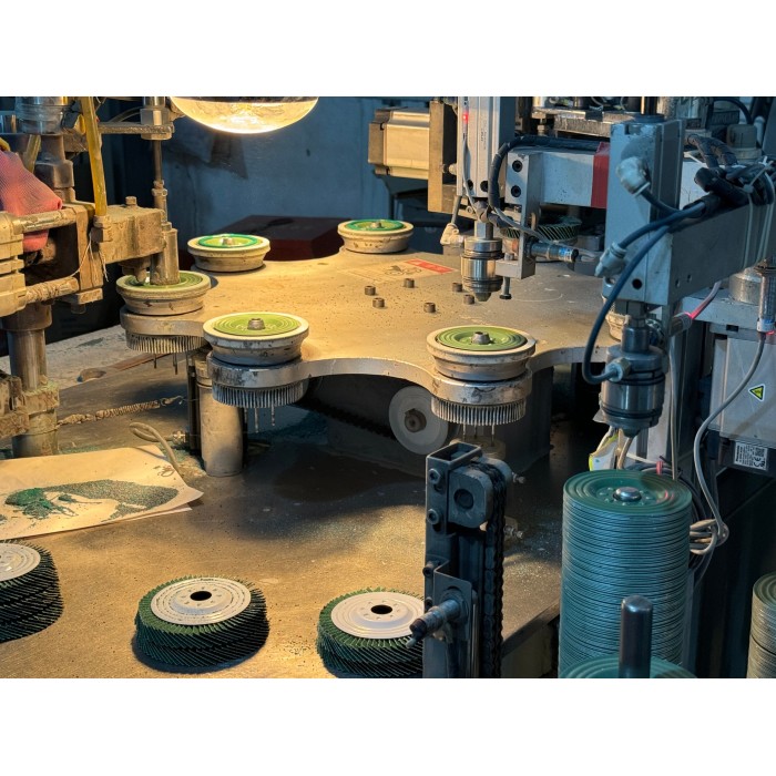 Зеленый кремниевый карбид абразивный лоскут диск