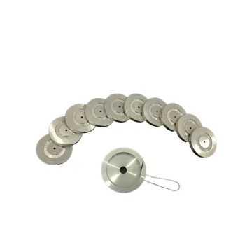 DRK113-5 Ring Crush Central Disc for RCT Sample Cutter ISO 12192