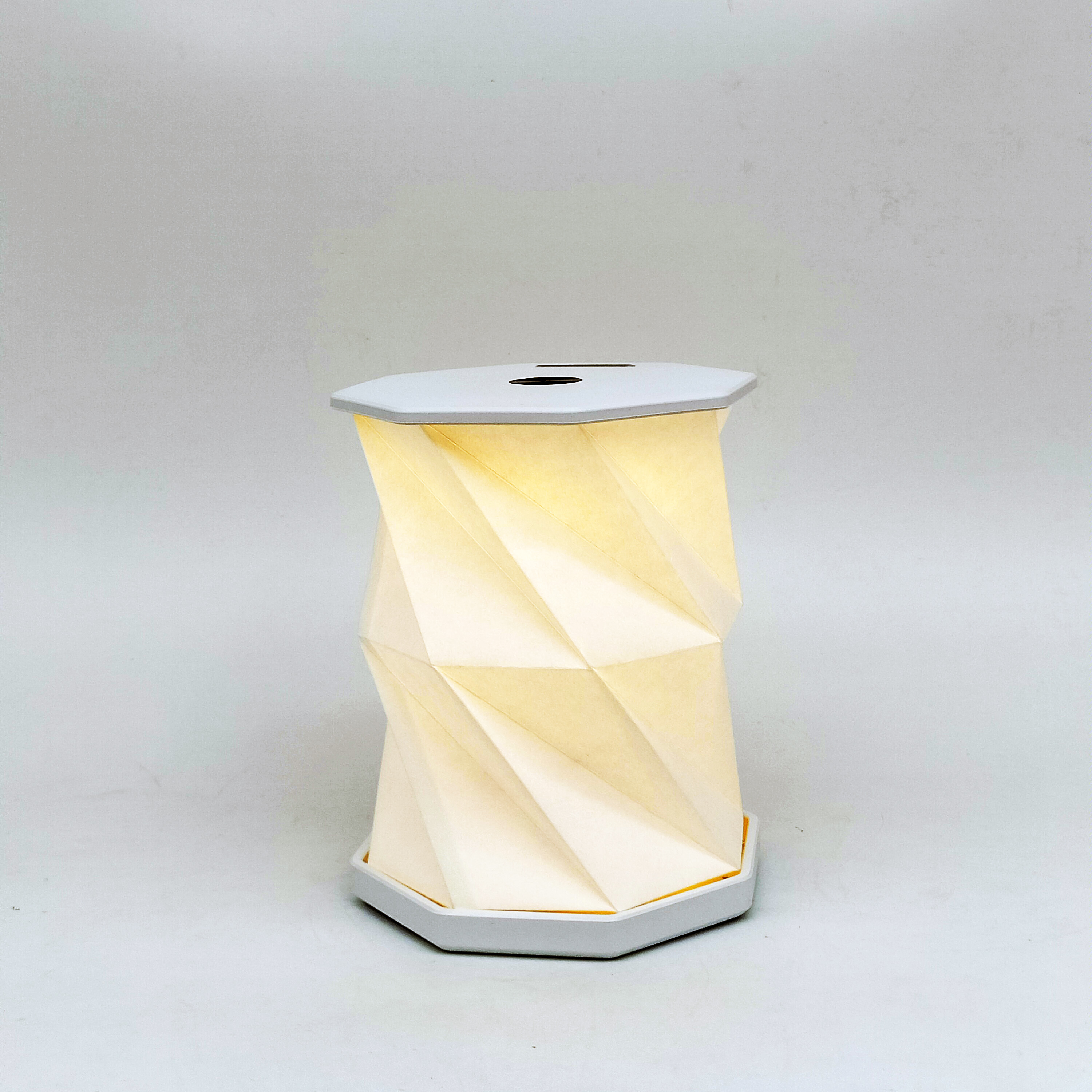 Rotating lifting foldable touch LED night light (4)