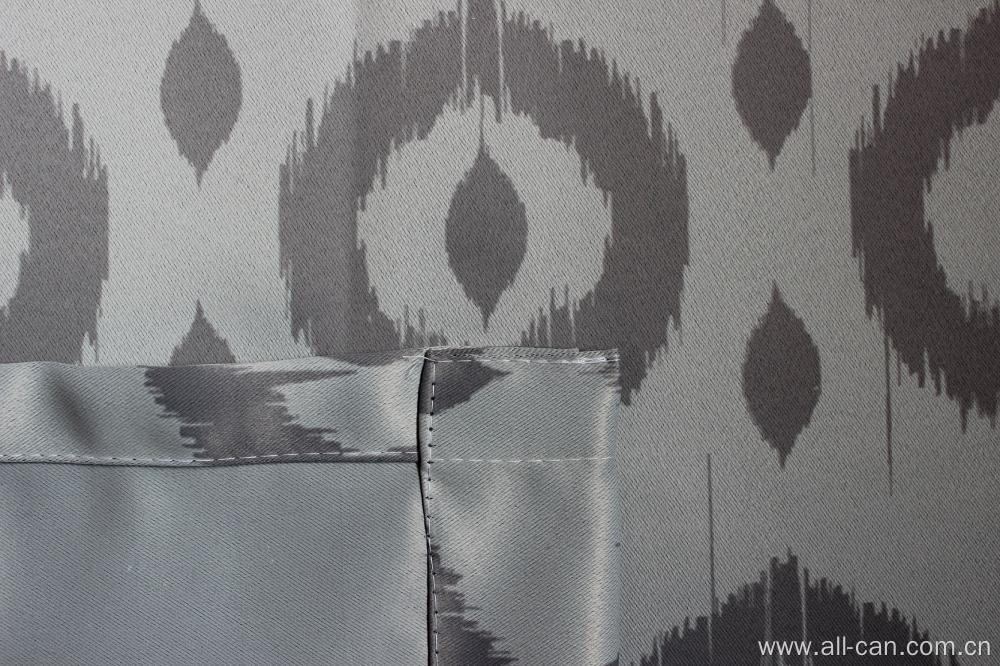 Printed Blackout Curtain Fabric