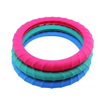 Wholesale Universal Anti-Skid Customizable Color Silicone Car Steering Wheel Covers