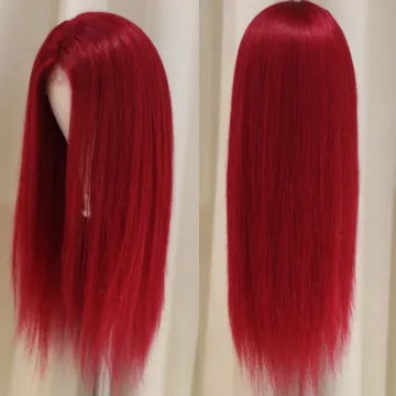 X-TRESS 4*4 Lace Closure Hair Wig With Natural Hairline&Baby Hair Raw Brazilian Long Human Hair Wig For Women 180% Density Wigs