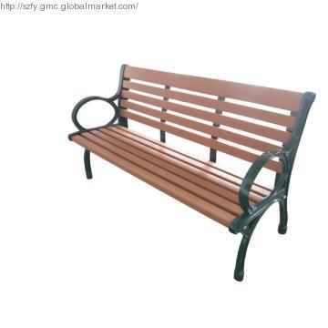 HDPE Plastic Chair, Park Bench, Outdoor Seating, Public Bench