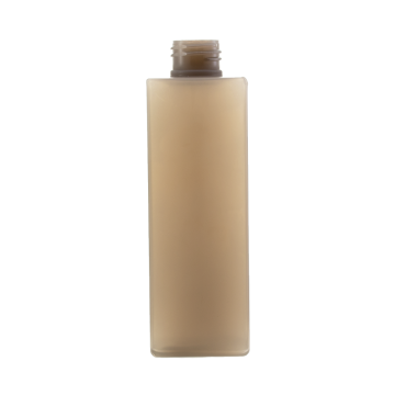 200ml Matte Grey Square PETG Bottle with 24/410 Neck
