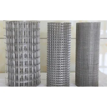 China Factory Supply: High-Quality 16 Gauge Galvanized Welded Wire Mesh with 1x1 Inch Woven Pattern for Concrete Applications