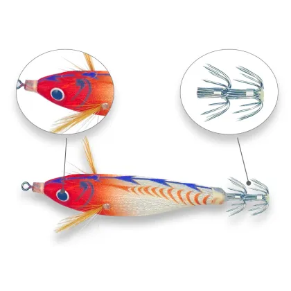 Factory Wholesale YO-ZURI Saltwater Wooden Egi Lure Bait