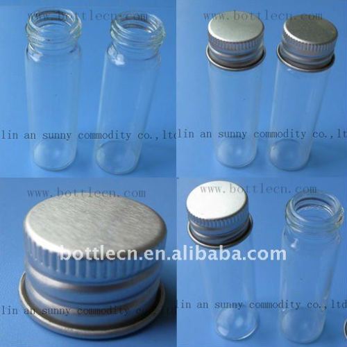 glass bottle with screw cap