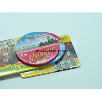 Tin plate with magnet for fridge, Magnet tin plate