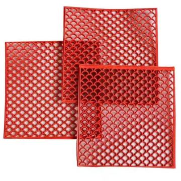 S Shaped Carpet PVC Vinyl Mat
