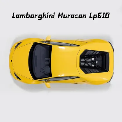 Autoart 1:43 Scale Lamborghini Huracán LP610-4 Alloy Sports Car Model - Premium Ornament