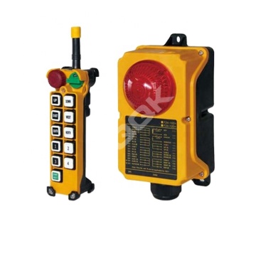 Controllo remoto wireless industriale F24-10S DC 6V 10 Pulsanti a doppio passaggio singolo