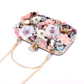 Haute Couture Floral embrague Bolso Bolsa Mujeres