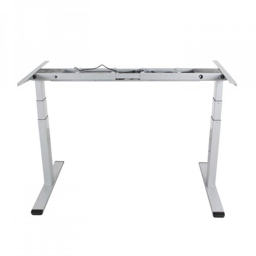 Height Adjustable Office Table Wooden Desktop