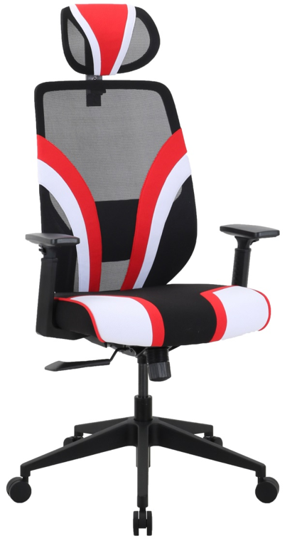 Silla de juego de malla ajustable PP PU PU PU