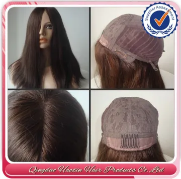 Top quality factory price most popular European human hair wholesale European kosher wig