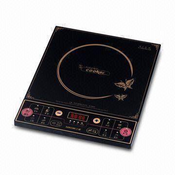 One-zone Induction Cooker with Large Digital LED Display and 220 to 240V/50Hz Rated Voltages