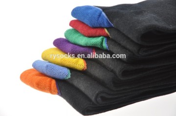 Men's combed cotton tube socks, week socks, 7-pack