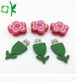 Flower-shape Flash Drive USB Silicone USB Dust Cover