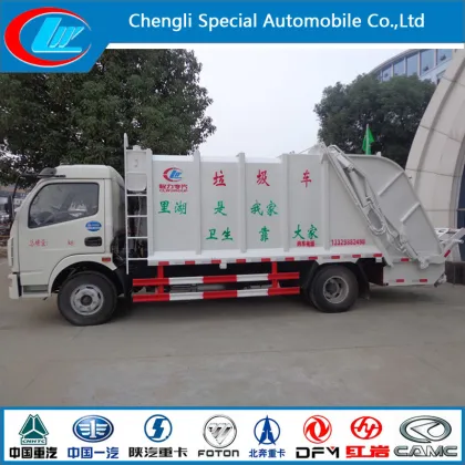 China Garbage Compactor Truck, 4X2 Light Garbage Truck, Compression Garbage Truck