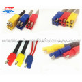 molded waterproof M12 cable with 1to3 split SR