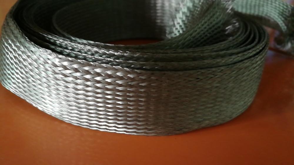 Stainless Steel Braided Sleeve Against Corrosion