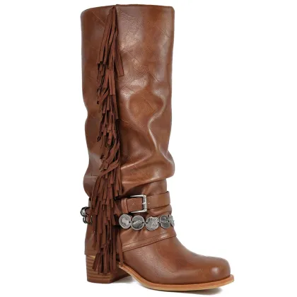 Women's Knee-High Riding Boots