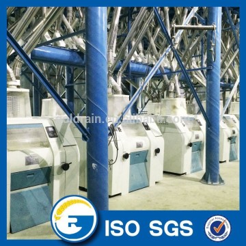 100T wheat flour mill machinery