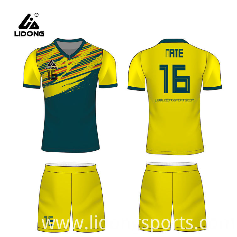 Source Custom Soccer Jersey Uniform Comfortable Shirt Design Logo Football  Uniform Design Soccer Shirt Set on m.
