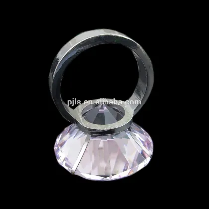 Marriage proposal Surprise large crystal rings, crystal napkin ring/holder