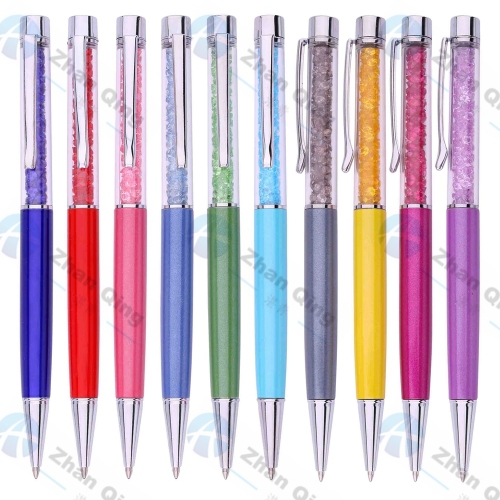 Menarik Design Metal Crystal Ball Pen