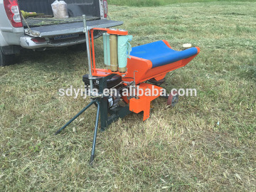 Hot sale farm hay baler wrapping machine with plastic film