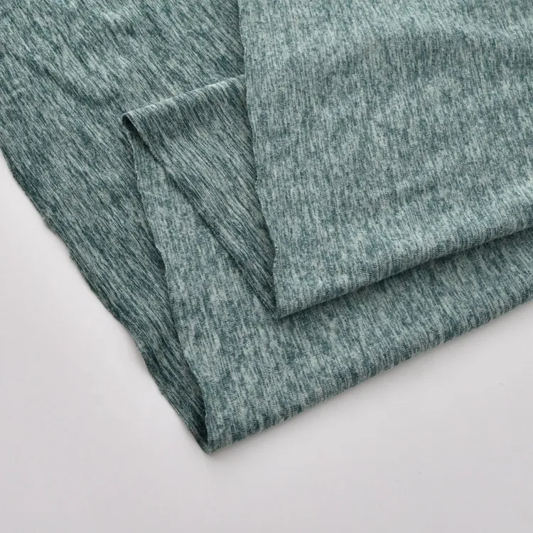 โพลีเอสเตอร์ 77% 23% สแปนเด็กซ์ DTY พิมพ์ผ้าถักเสื้อเดี่ยว