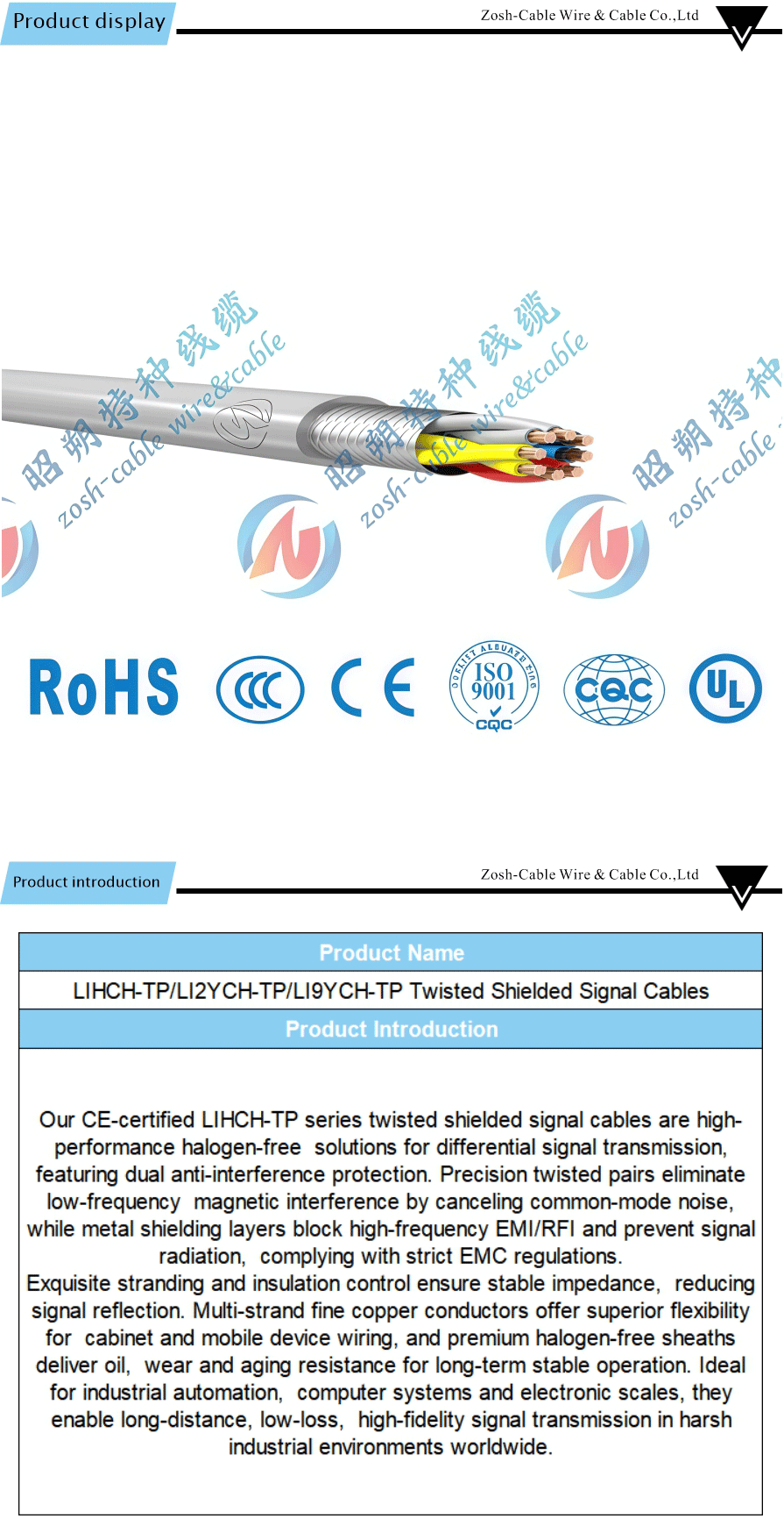 Safe CE Control Cable