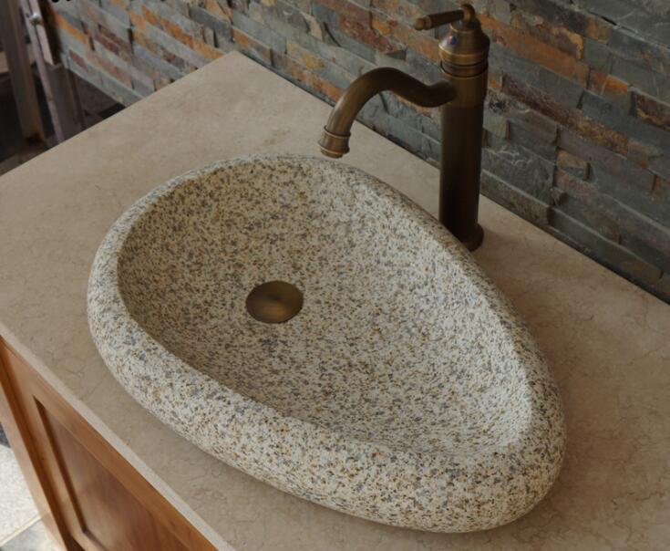 bathroom sink stone