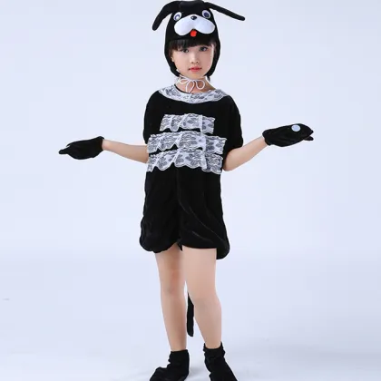 black cartoon professional dog halloween costumes