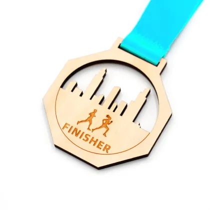 Wooden Metal Custom sports Medal medal