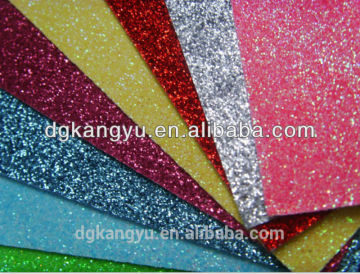 Fashion design paper glitter greeting cards